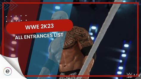 ago by RefuseFirst8092 <b>WWE</b> <b>2K23</b> Soundtrack now being able to be used in <b>entrances</b> and victories. . Wwe 2k23 entrance music list reddit ps4